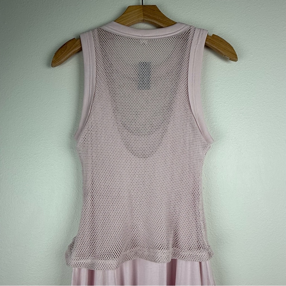 NEW Daily Practice by‎ Anthropologie Forward Line Pink Midi Dress Womens XSP - Picture 10 of 14